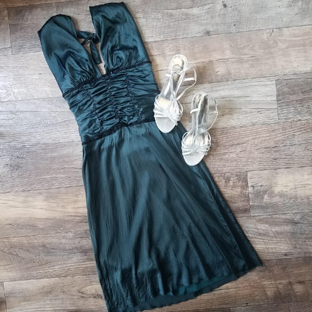 MARIA BIANCA NERO GREEN DRESS SIZE S